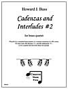 Cadenzas and Interludes #2 cover
