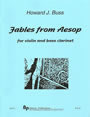 fables from Aesop for bass clarinet and violin cover